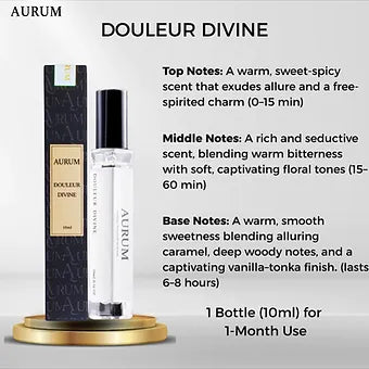 Perfume for Men - Aurum Parfum DOULEUR DIVINE EDP – Perfume with Long-Lasting Sc